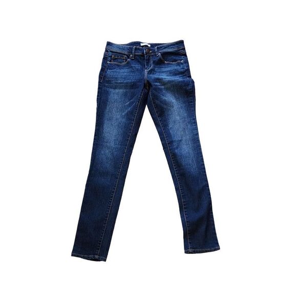 Bongo Juniors Size 7 Dark Wash Straight Leg Jeans - Picture 1 of 8